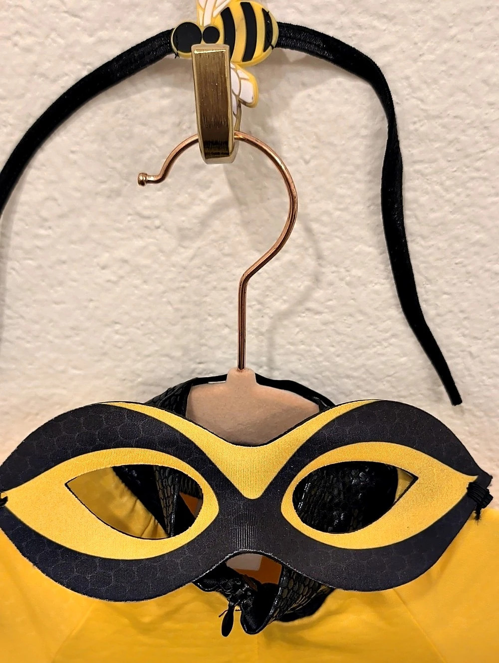 Miraculous Spirit Halloween Queen Bee Yellow & Black Costume Girls Like New - Picture 4 of 13